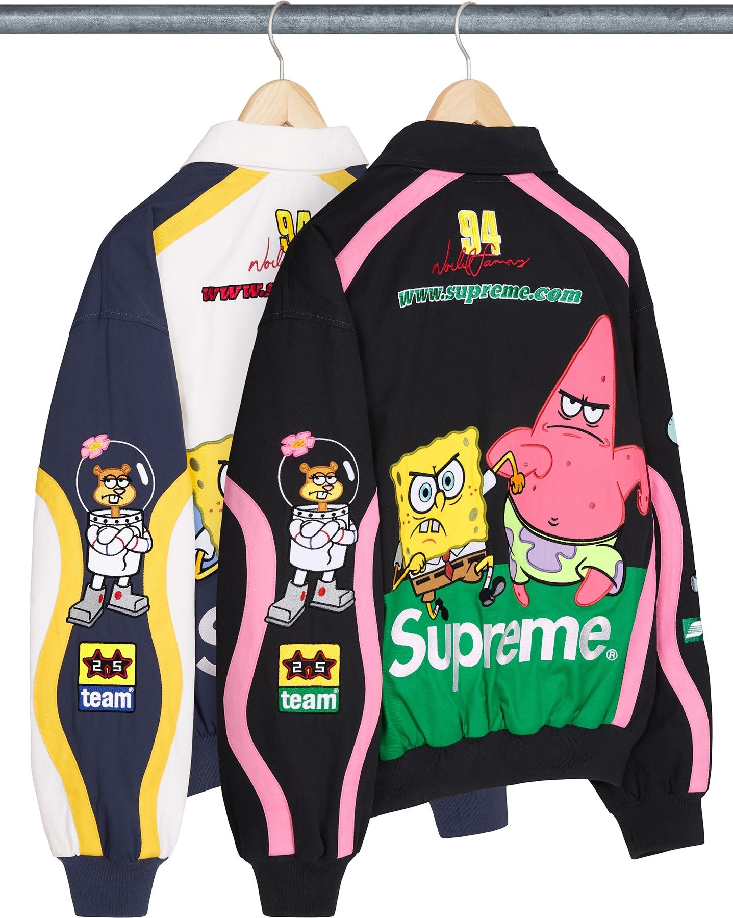 Supreme®/SpongeBob SquarePants Jeff Hamilton Racing Jacket view 15